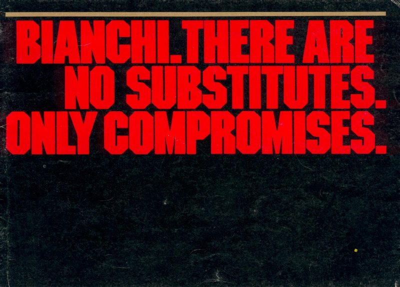 Bianchi 1981 catalog cover
