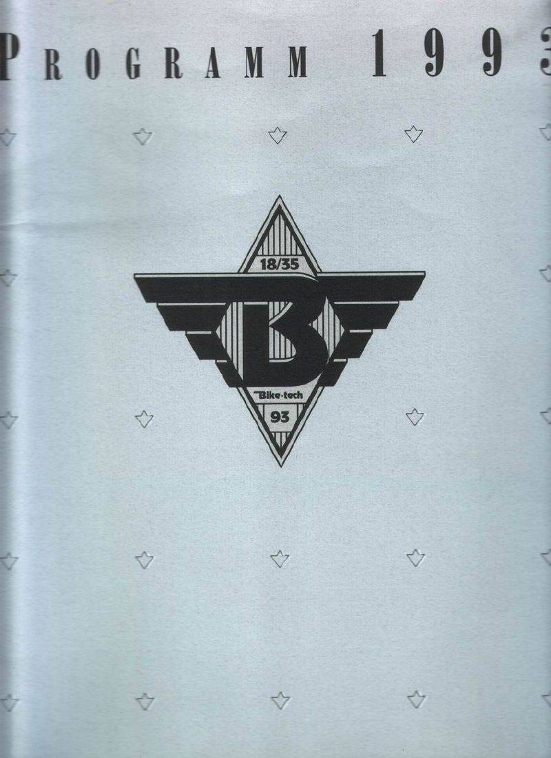 Bike Tech 1993 catalog cover