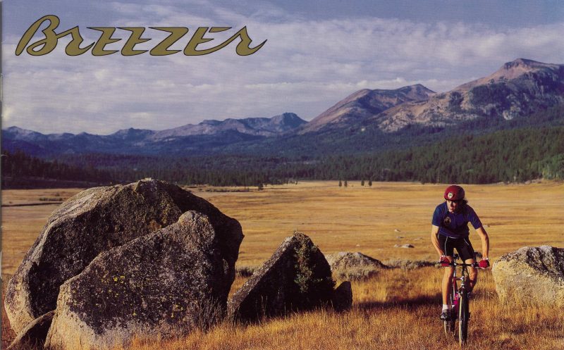Breezer 1993 catalog cover