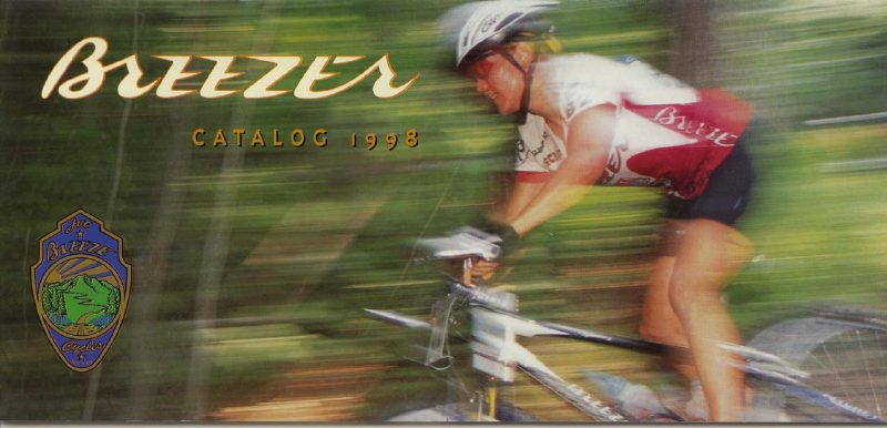 Breezer 1998 catalog cover