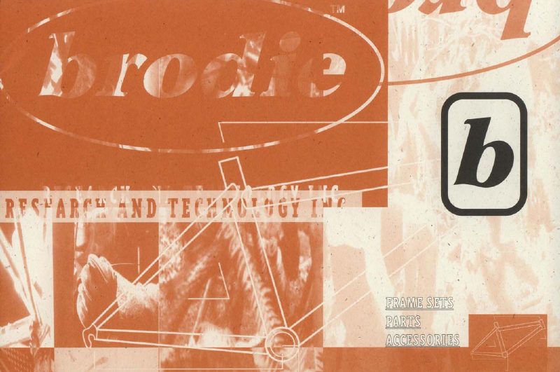 Brodie 1995 catalog cover