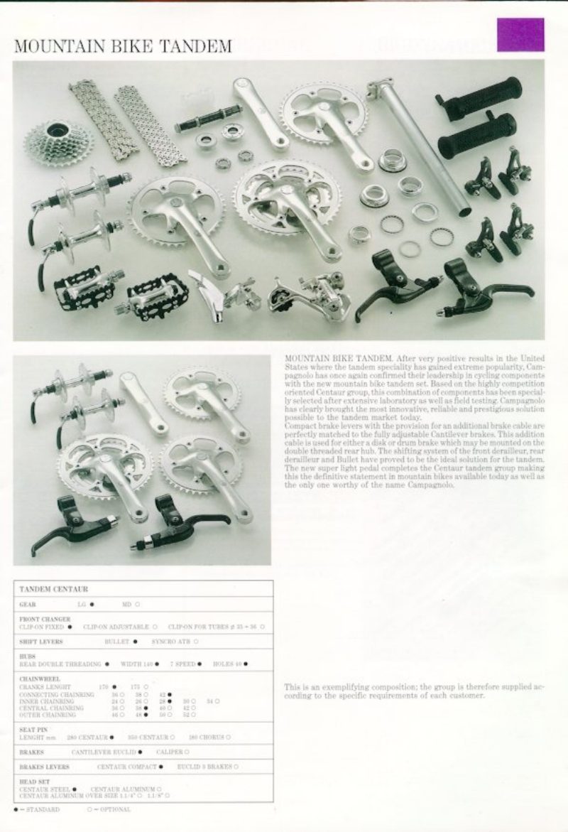 Campagnolo 1991 catalog cover