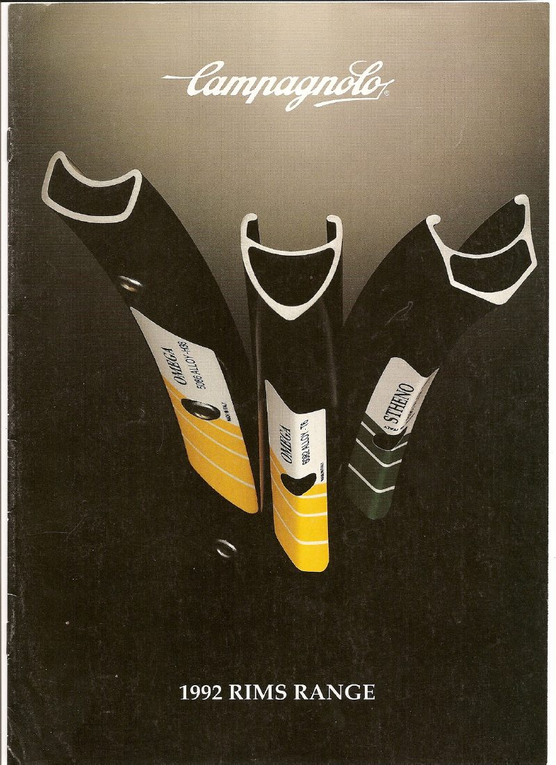 Campagnolo 1992 catalog cover