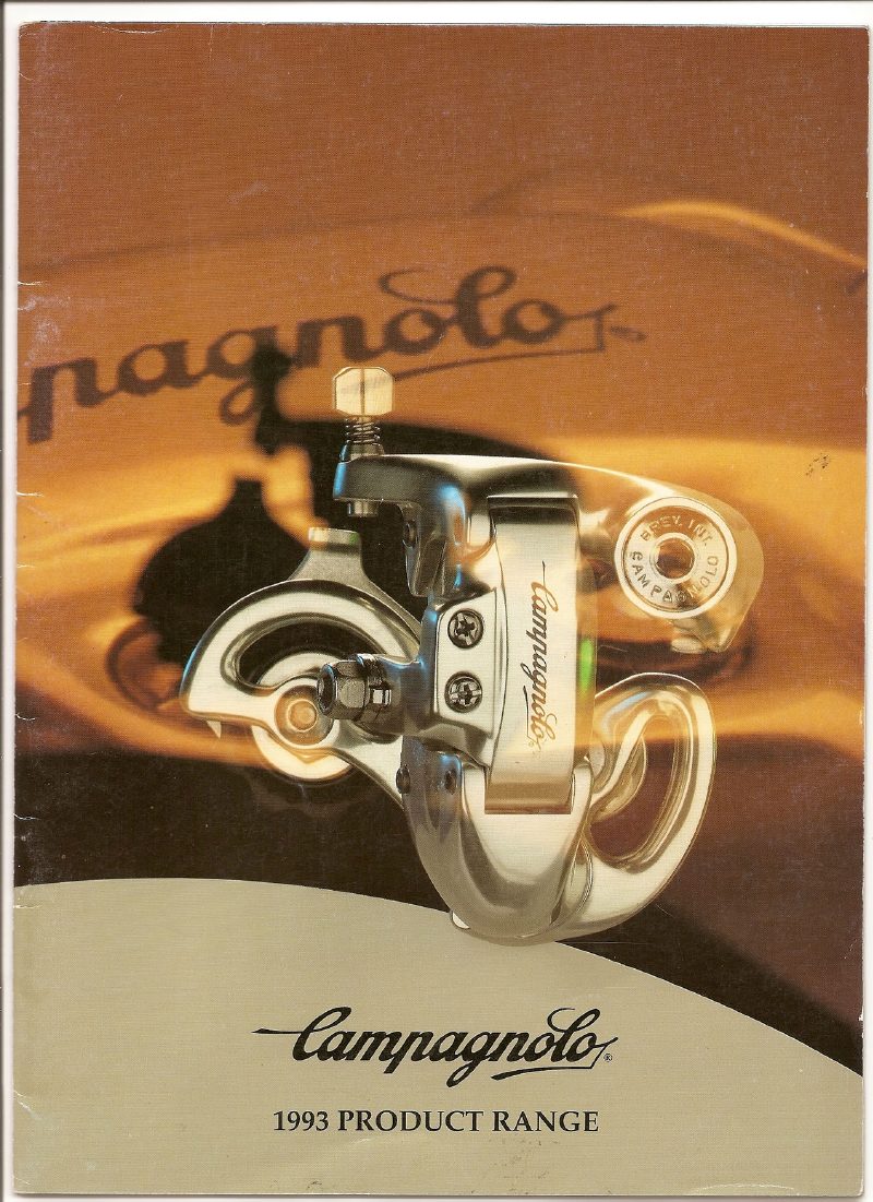 Campagnolo 1993 catalog cover