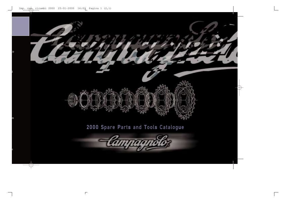 Campagnolo 2000 catalog cover