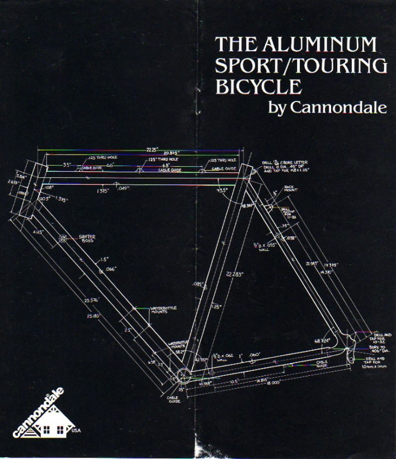 Cannondale 1983 catalog cover