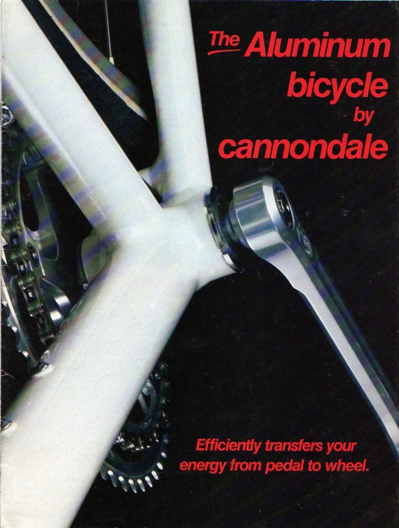 Cannondale 1984 catalog cover