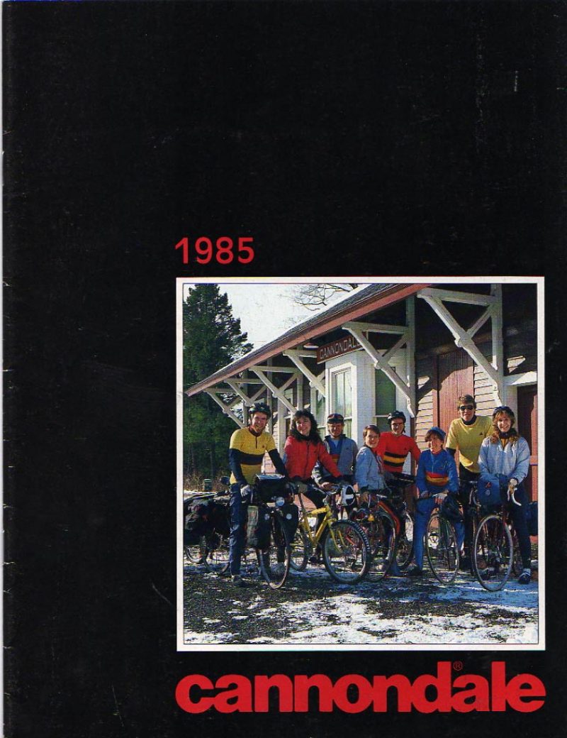 Cannondale 1985 catalog cover
