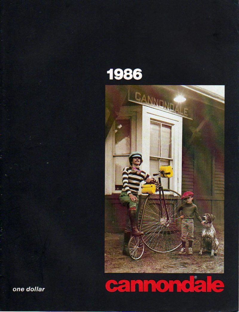 Cannondale 1986 catalog cover