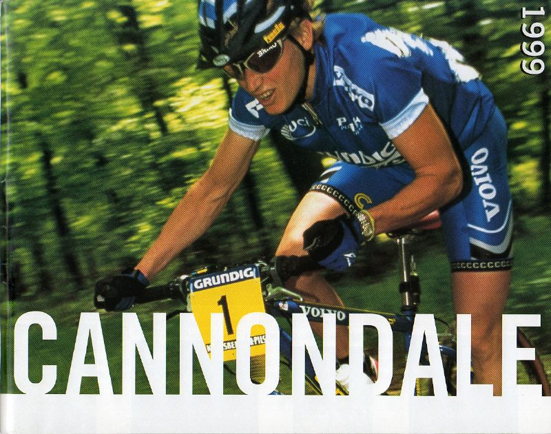 Cannondale 1999 catalog cover