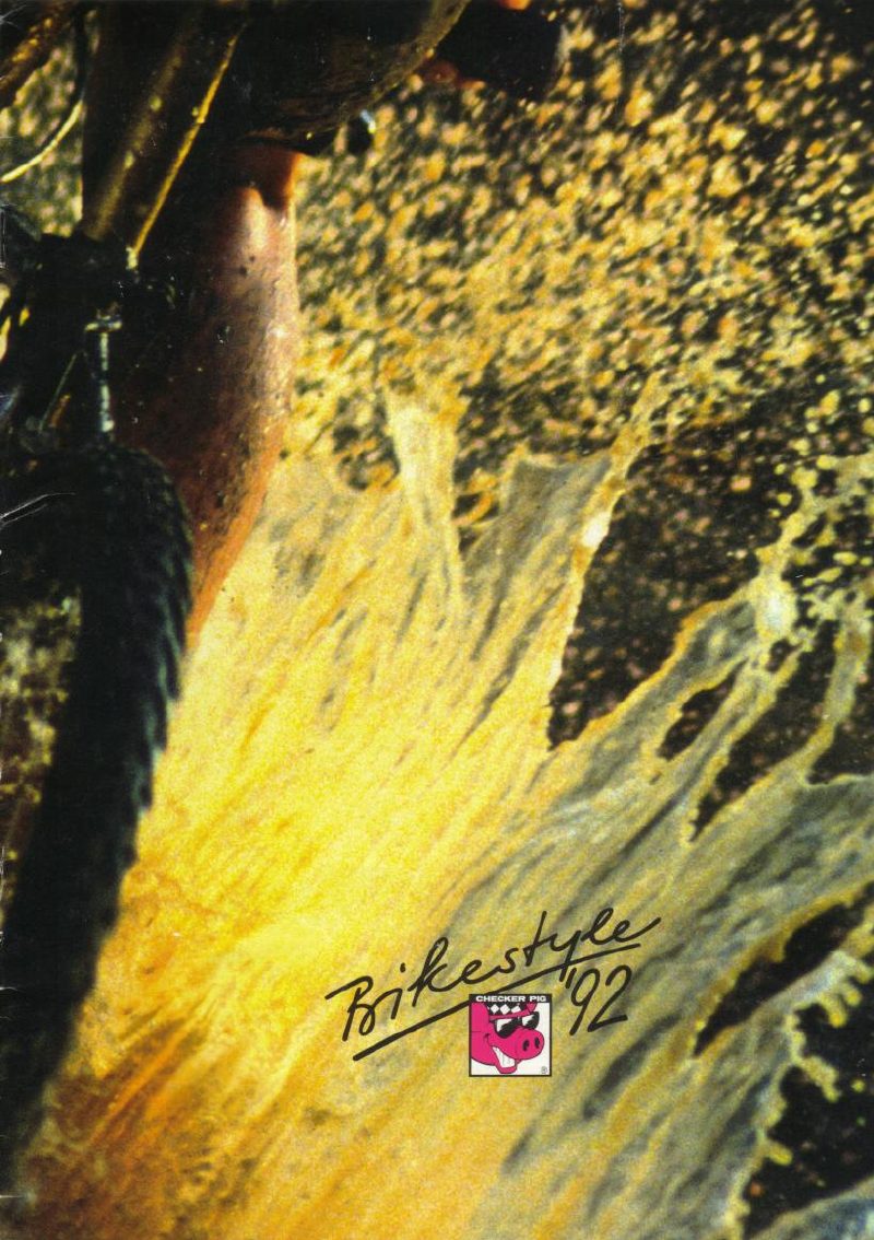 Checker Pig 1992 catalog cover