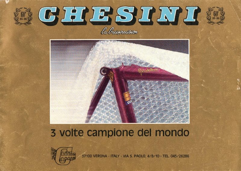 Chesini 1985 catalog cover