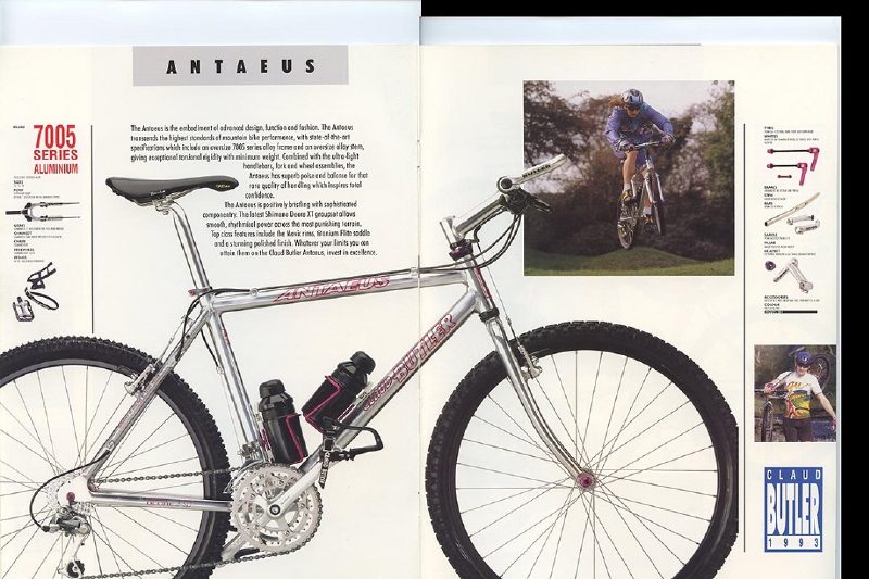 Claud Butler 1993 catalog cover