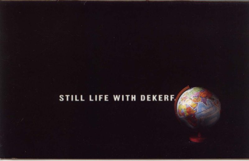 DeKerf 1995 catalog cover