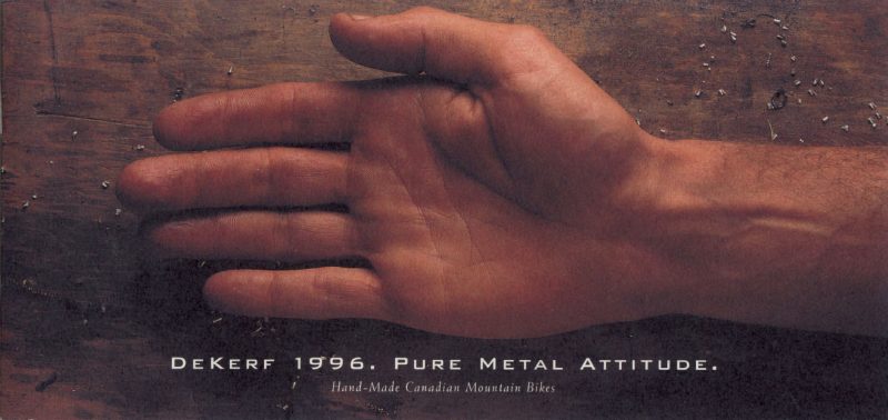 DeKerf 1996 catalog cover