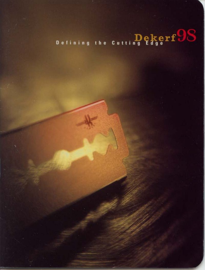 DeKerf 1998 catalog cover