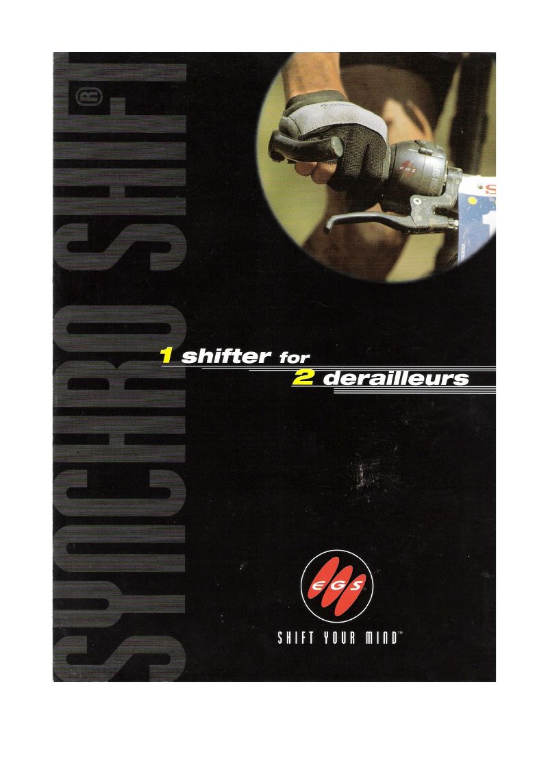 EGS - Synchroshift Undated catalog cover