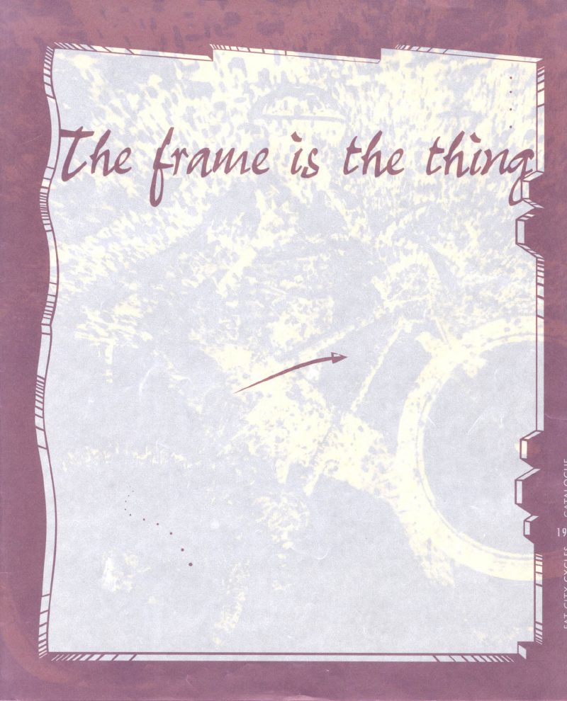 Fat Chance 1995 catalog cover