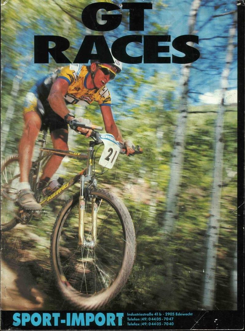 GT 1992 catalog cover