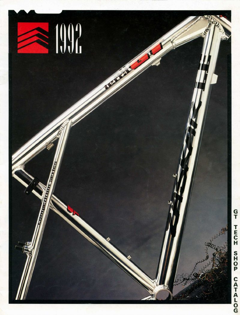 GT 1992 catalog cover