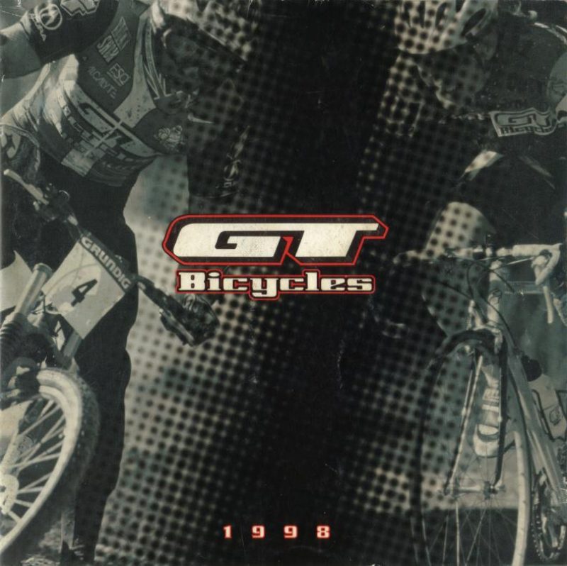 GT 1998 catalog cover