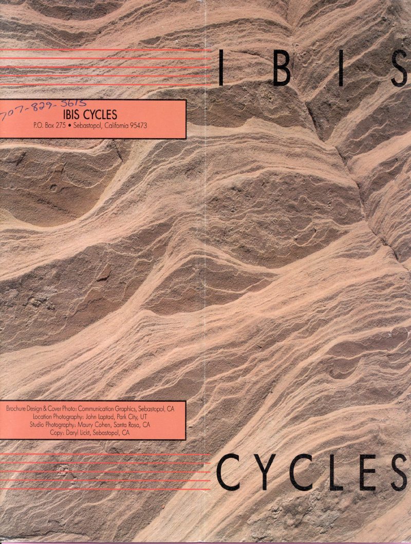 Ibis Undated catalog cover