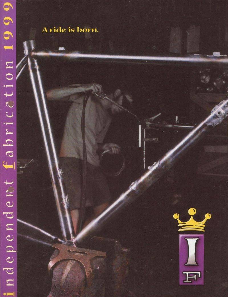 Independent Fabrication 1999 catalog cover