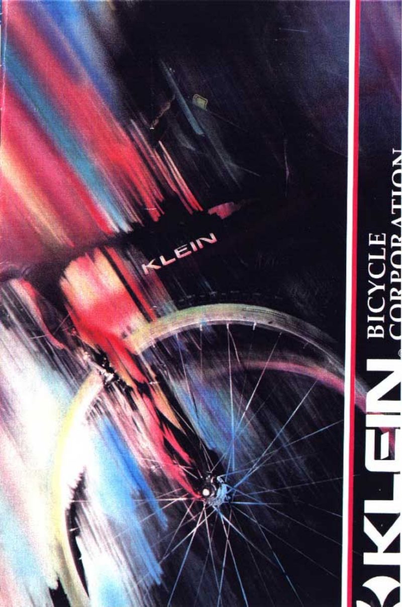 Klein 1989 catalog cover
