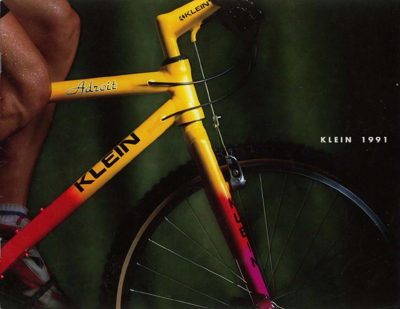 Klein 1991 catalog cover