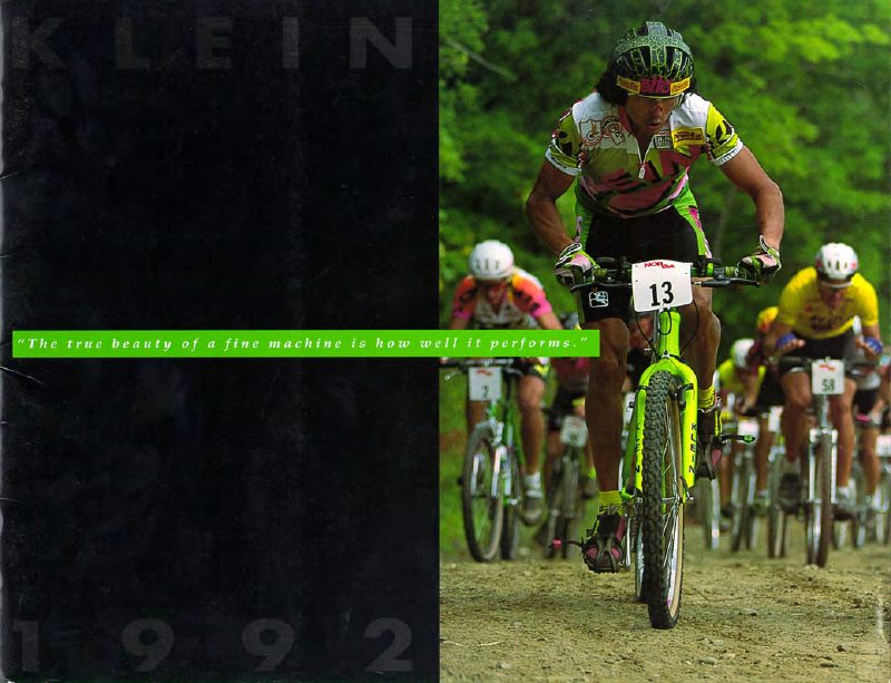 Klein 1992 catalog cover
