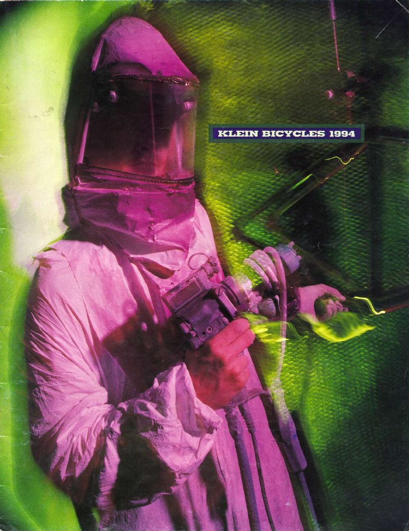 Klein 1994 catalog cover