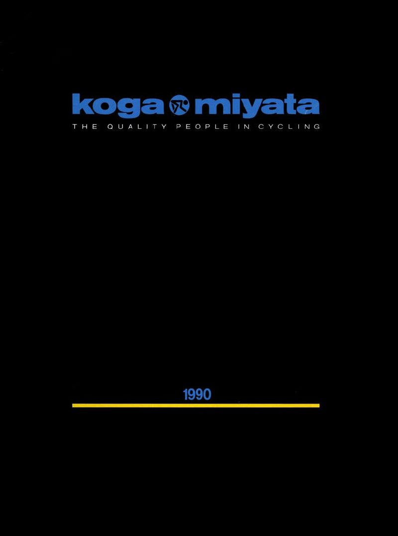 Koga Miyata 1990 catalog cover