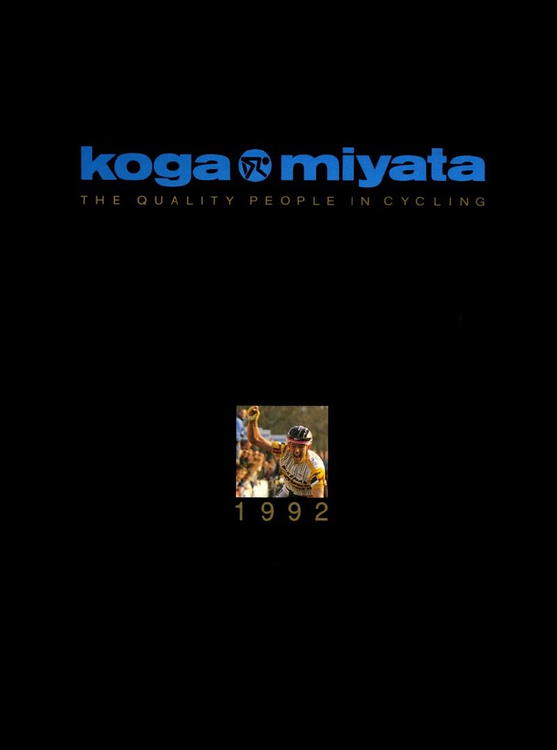 Koga Miyata 1992 catalog cover