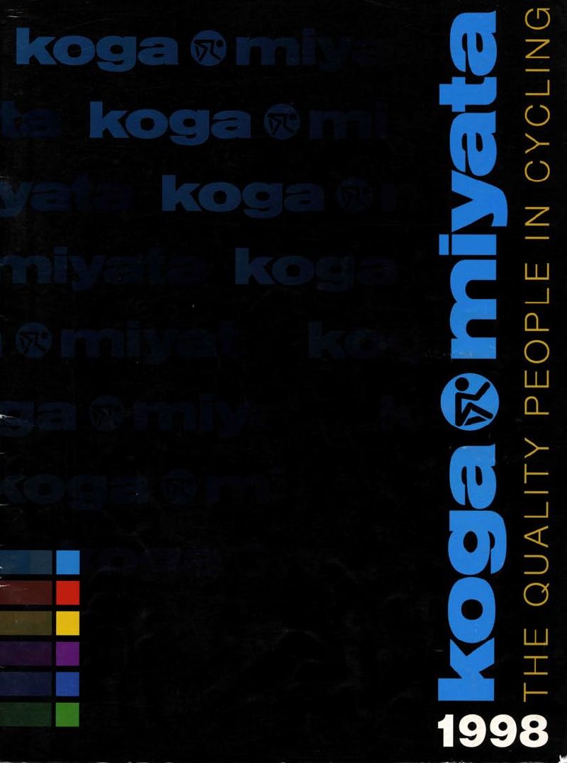 Koga Miyata 1998 catalog cover