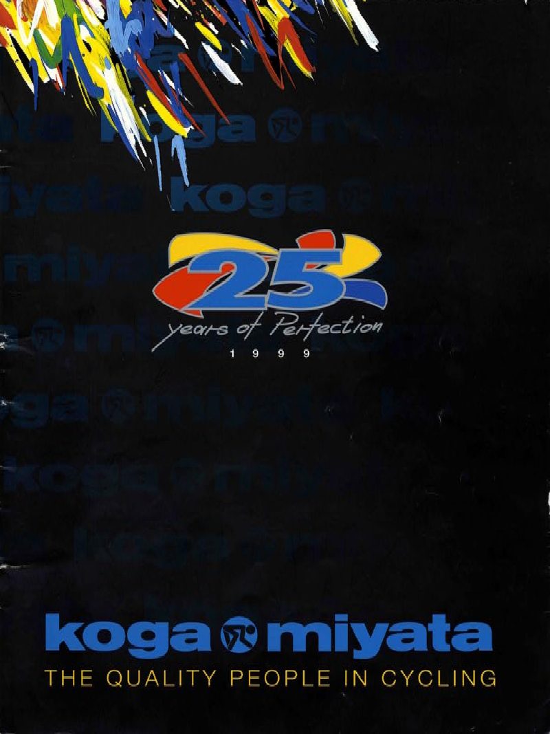 Koga Miyata 1999 catalog cover