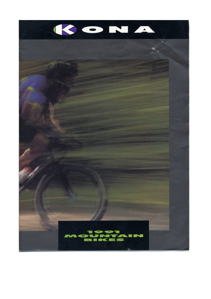 Kona 1991 catalog cover
