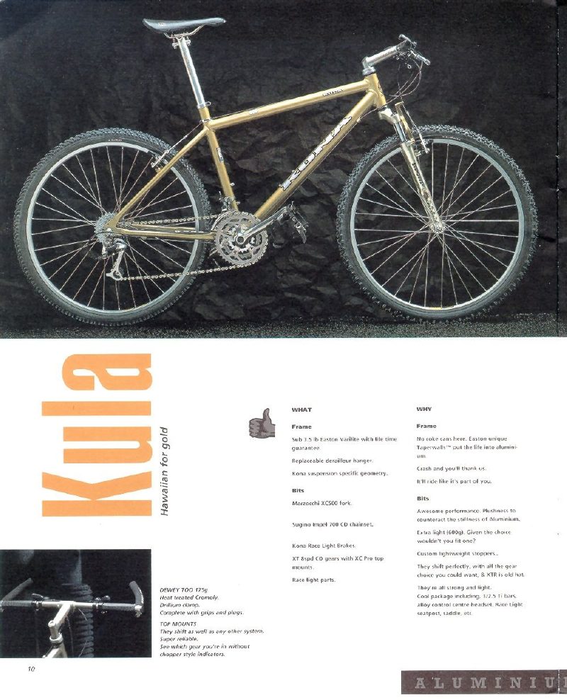 Kona 1994 catalog cover