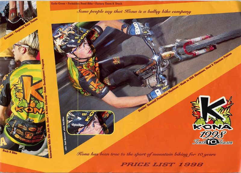 Kona 1998 catalog cover