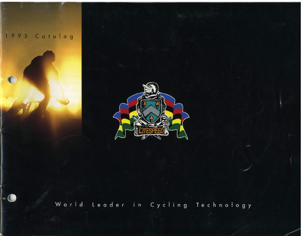 Litespeed 1995 catalog cover