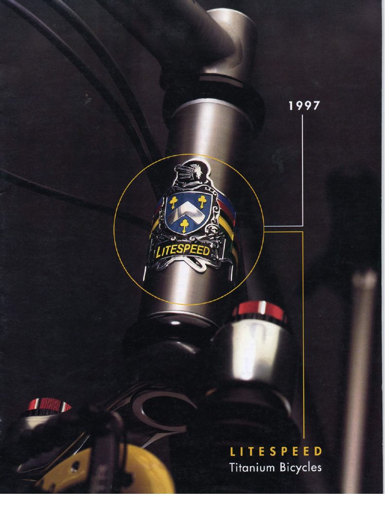 Litespeed 1997 catalog cover