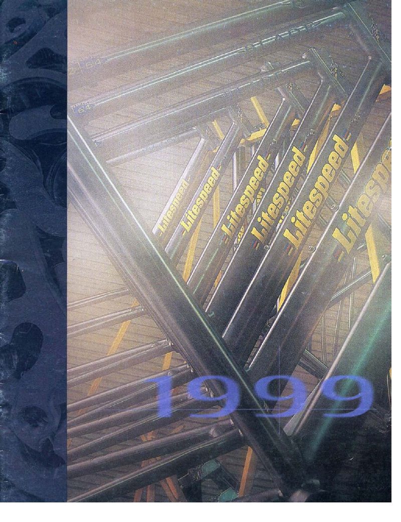 Litespeed 1999 catalog cover