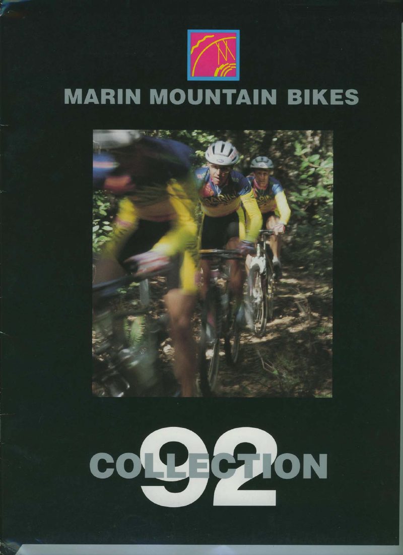 Marin 1992 catalog cover