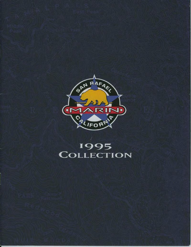 Marin 1995 catalog cover