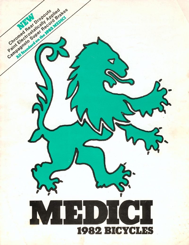 Medici 1982 catalog cover