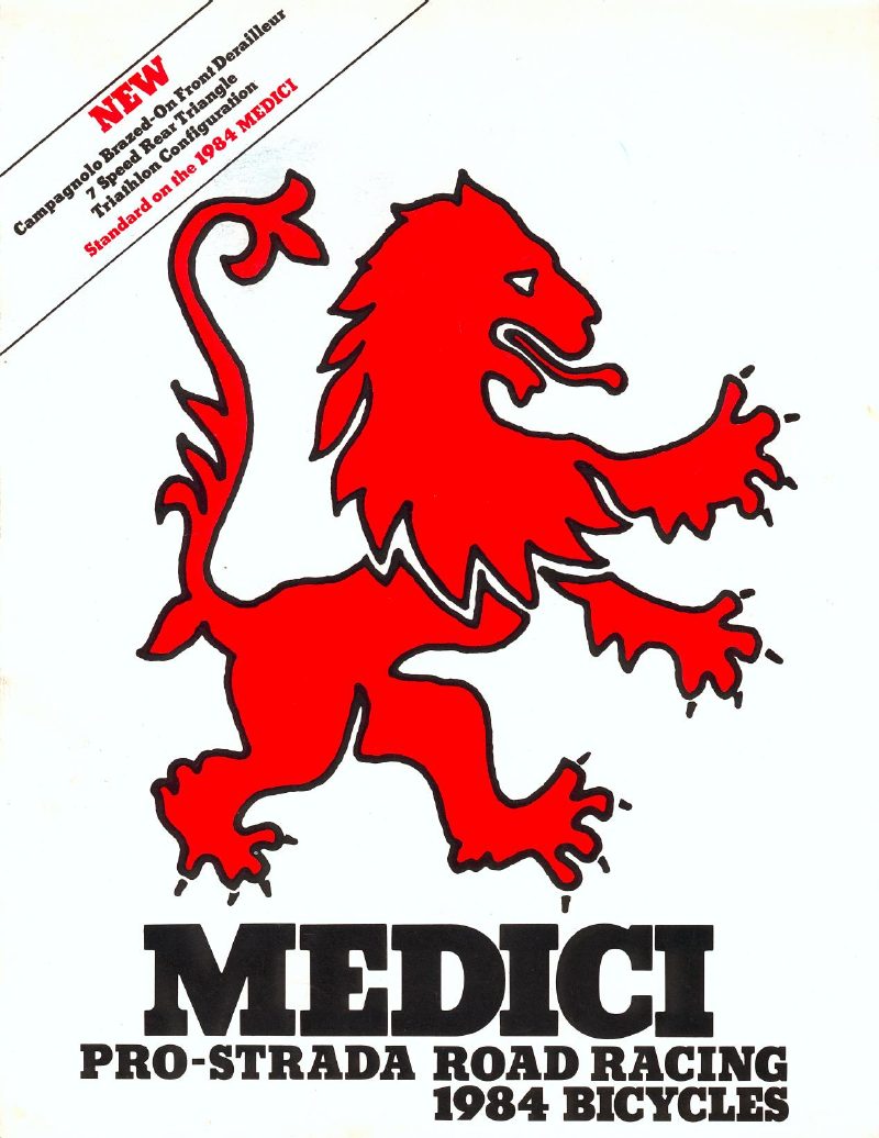 Medici 1984 catalog cover