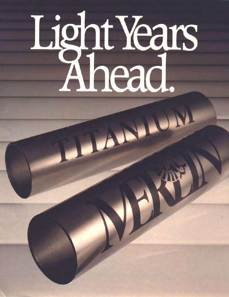 Merlin 1989 catalog cover