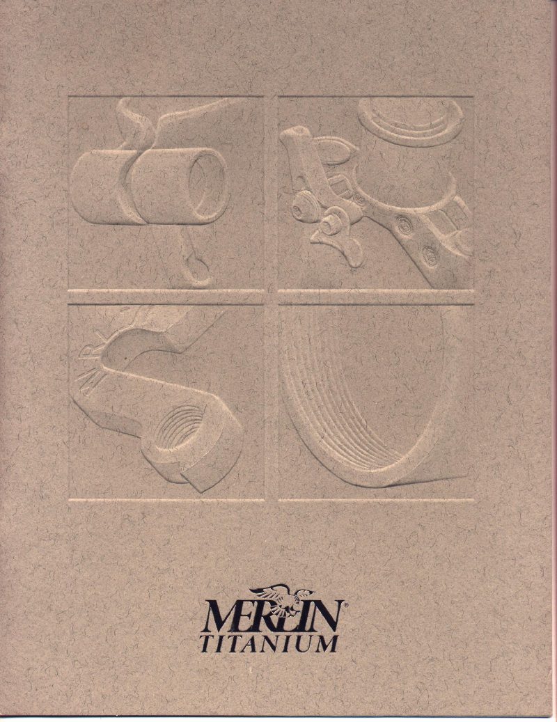 Merlin 1993 catalog cover