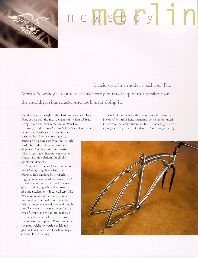 Merlin 1995 catalog cover