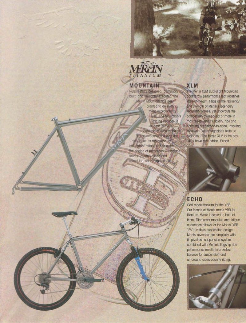 Merlin 1999 catalog cover