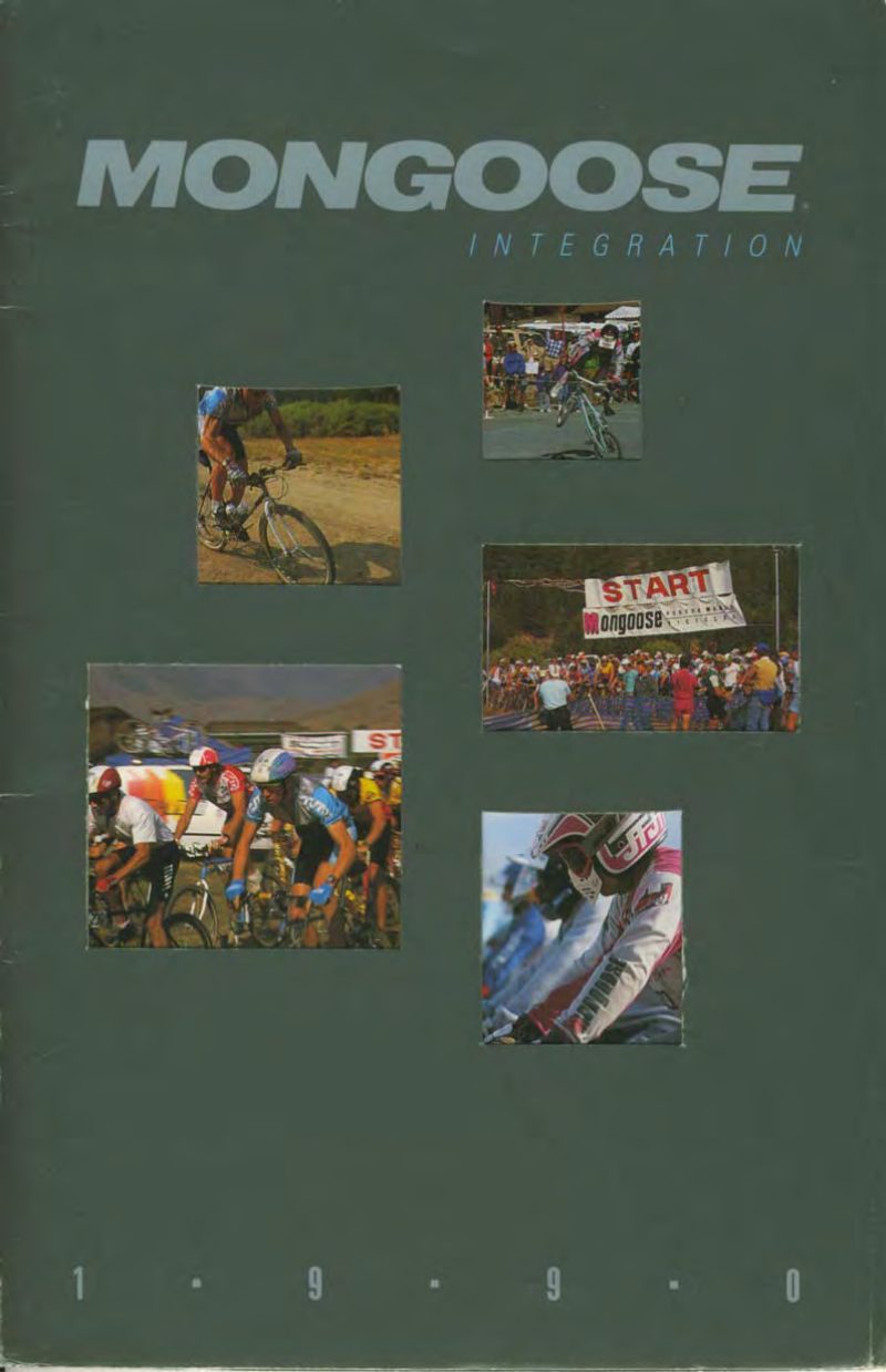 Mongoose 1990 catalog cover